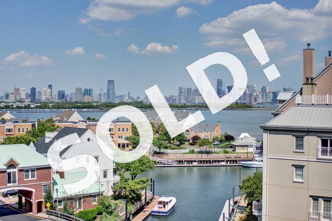 Gorgeous View of the Hudson at Port Liberte Condos for Sale by Paul Gulya